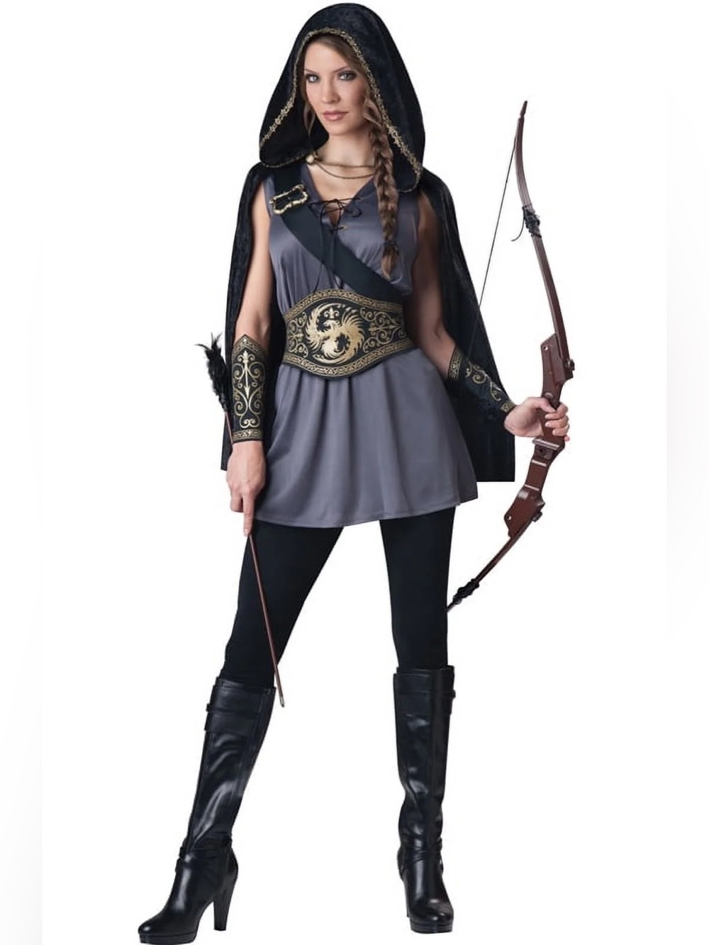 Incharacter WOMEN'S HUNTRESS COSTUME size small